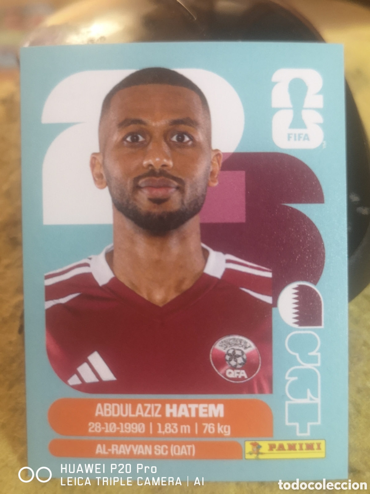 Cromos de Futebol: FIFA WORLD CUP MUNDIAL 2026 HATEM - QAT 15