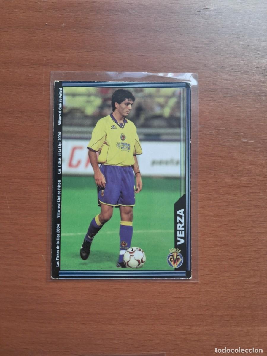 Cromos de Futebol: Fichas de la Liga de Mundicromo 2003 2004 03 04 Villarreal CF 388 Verza