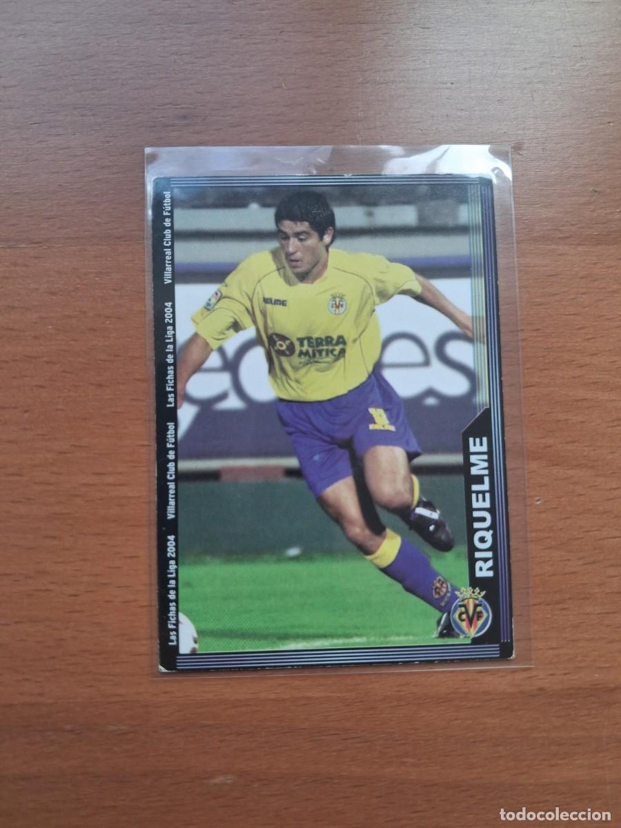 Cromos de Futebol: Fichas de la Liga de Mundicromo 2003 2004 03 04 Villarreal CF 394 Riquelme