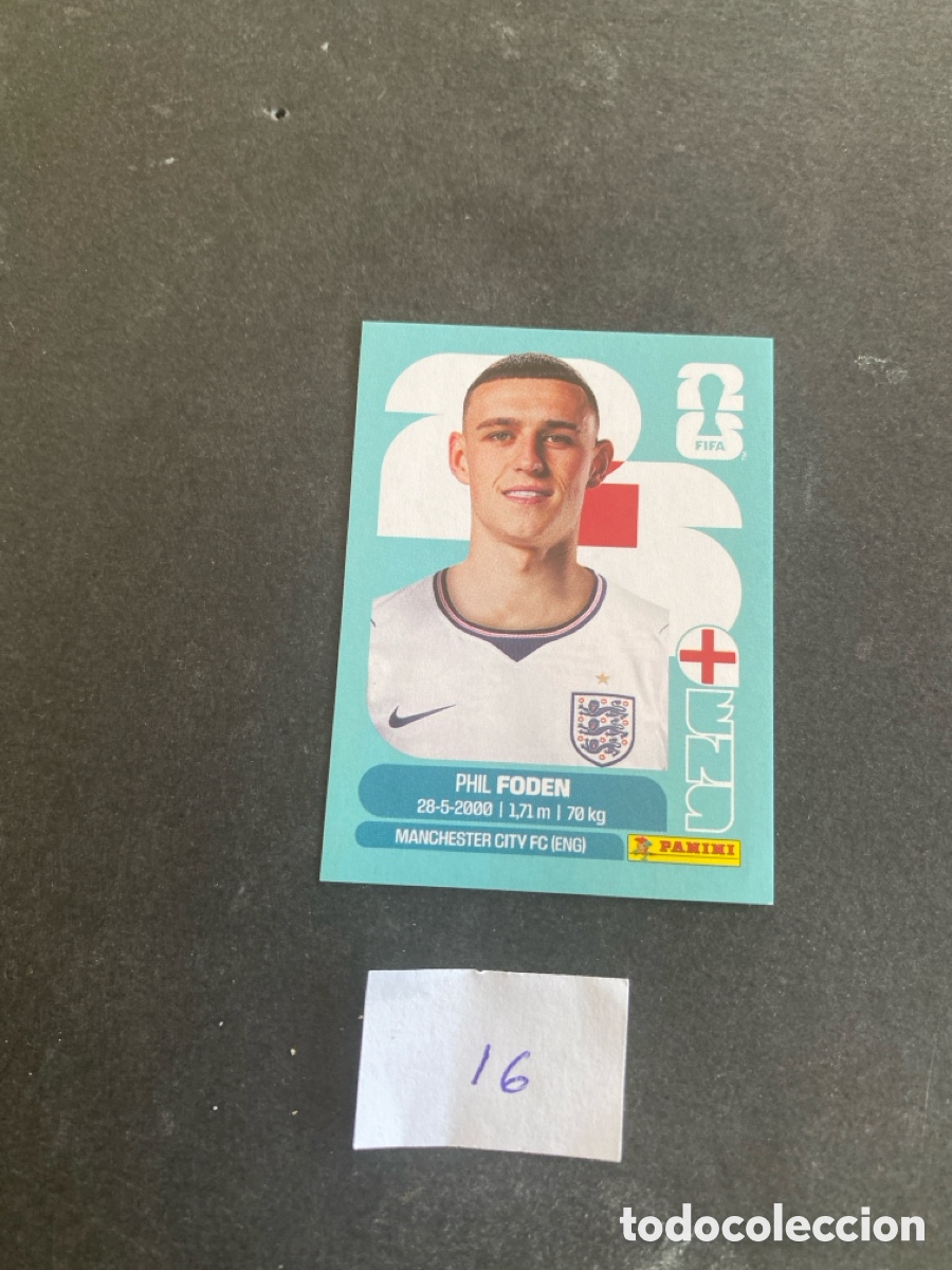 Cromos de Futebol: Cromo Inglaterra Mundial 2026 N* 16 nuevo
