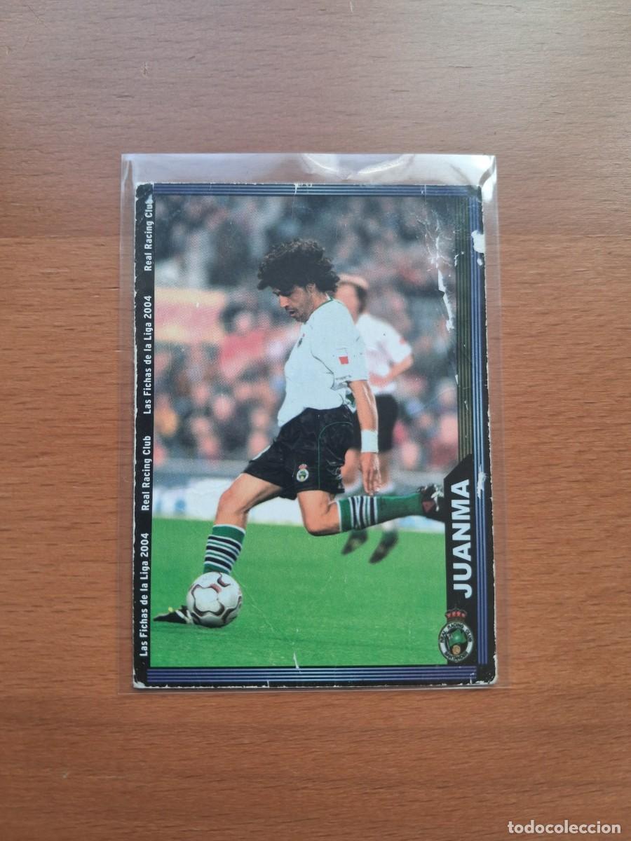 Cromos de Futebol: Fichas de la Liga de Mundicromo 2003 2004 03 04 Racing de Santander 411 Juanma