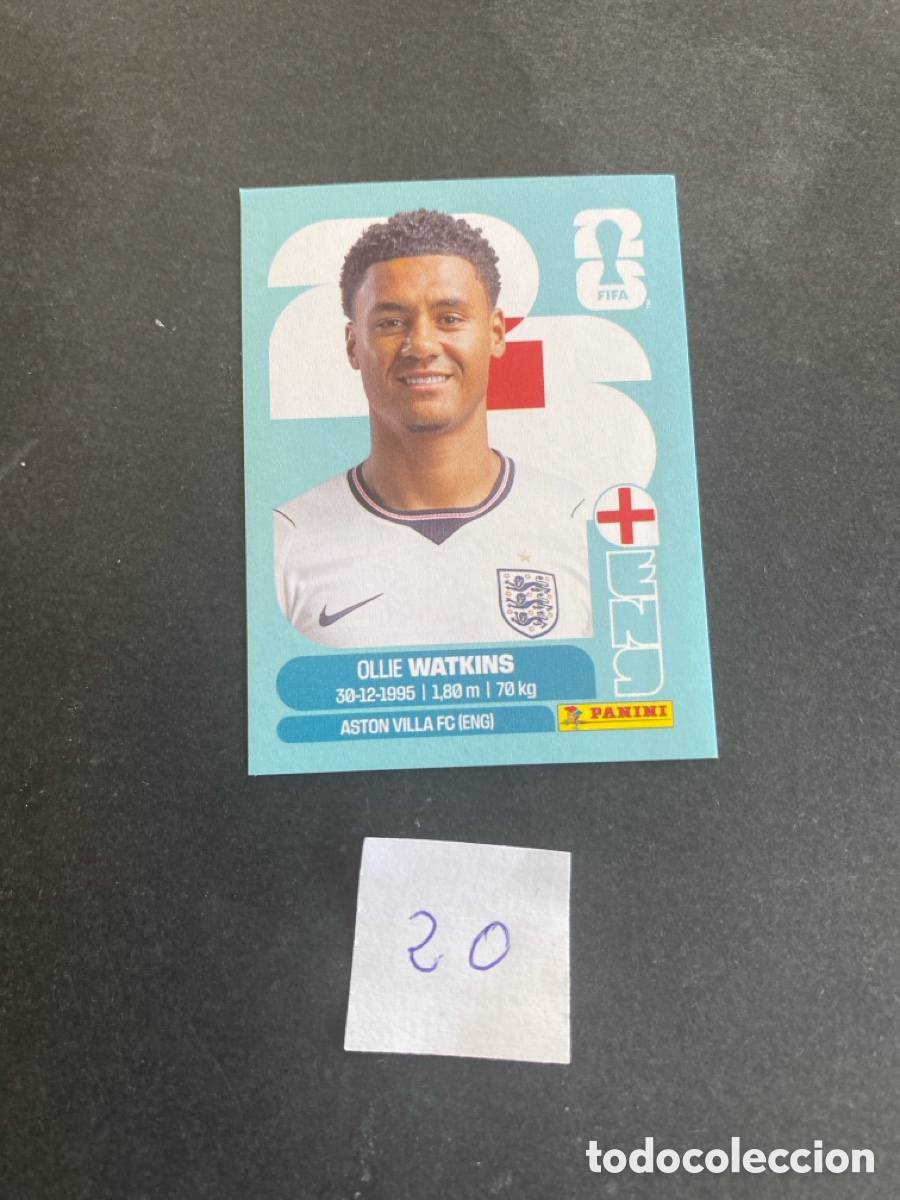 Cromos de F&uacute;tbol: Cromo Inglaterra Mundial 2026 N* 20 nuevo