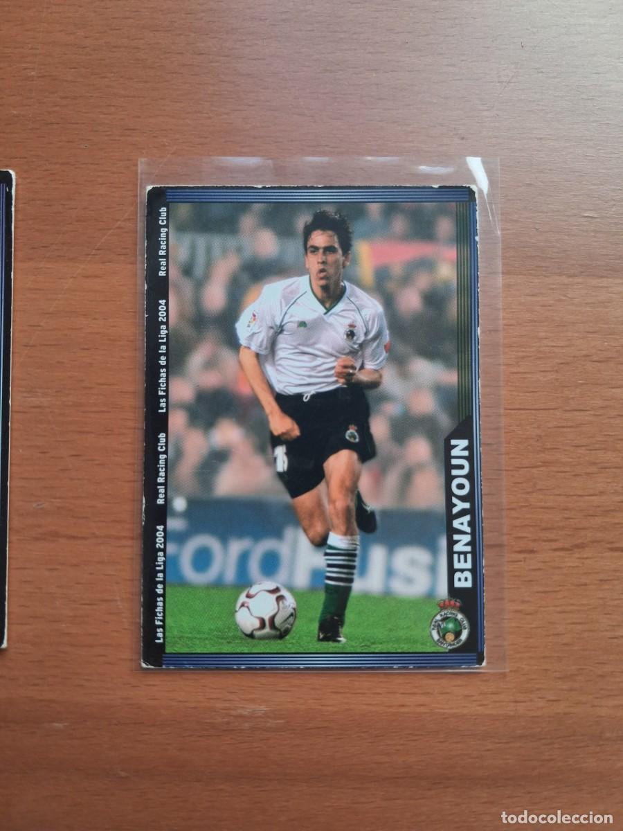Cromos de F&uacute;tbol: Fichas de la Liga de Mundicromo 2003 2004 03 04 Racing de Santander 420 Benayoun