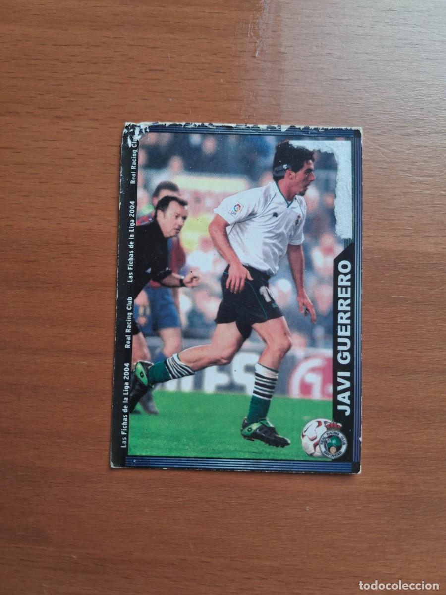 Cromos de F&uacute;tbol: Fichas de la Liga de Mundicromo 2003 2004 03 04 Racing de Santander 427 Javi Guerrero