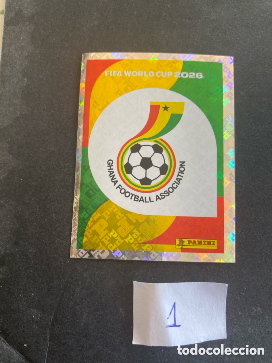 Cromos de F&uacute;tbol: Cromo Ghana Mundial 2026 N* 1 nuevo