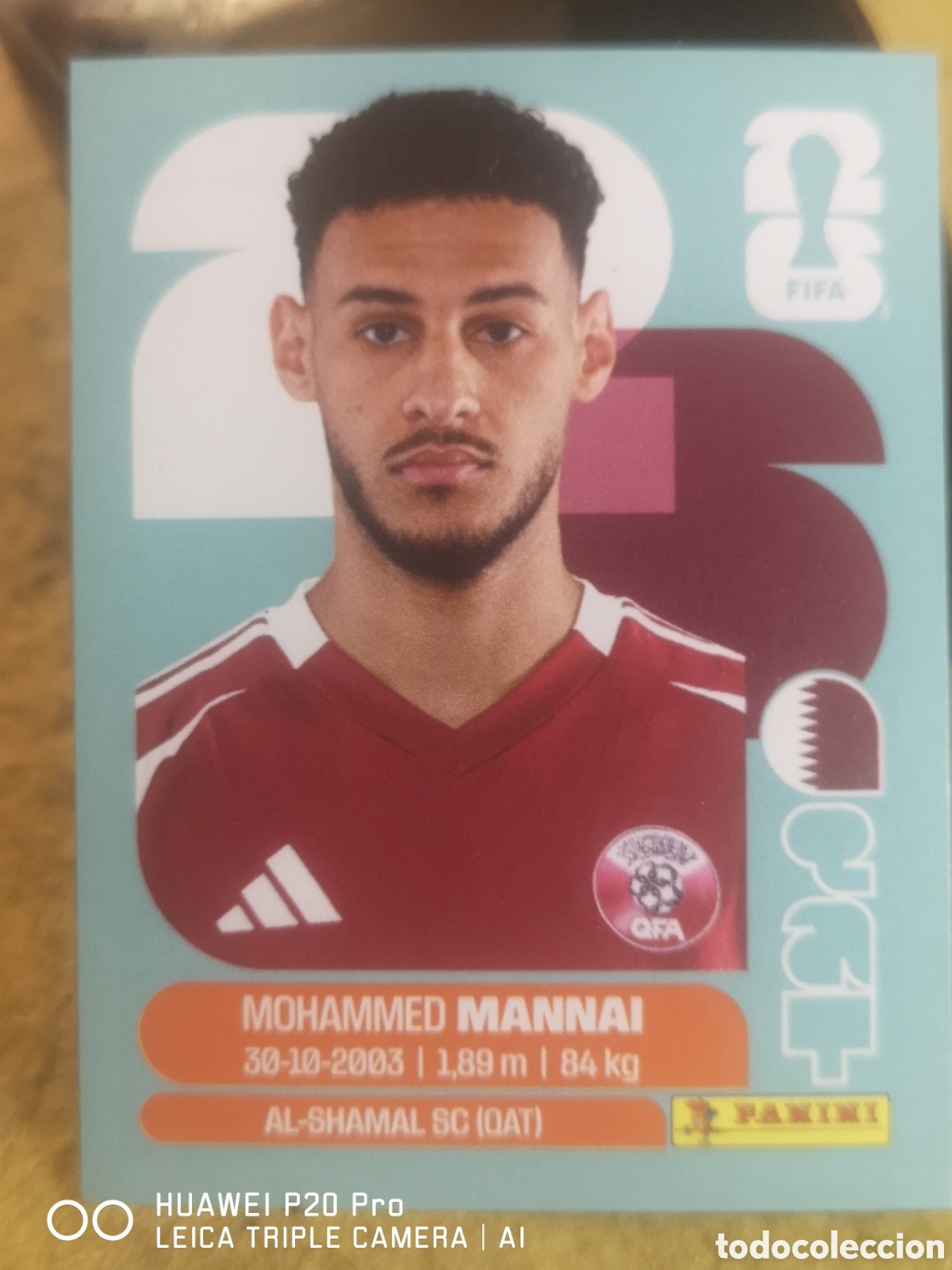 Cromos de F&uacute;tbol: FIFA WORLD CUP MUNDIAL 2026 MANNAI - QAT 9