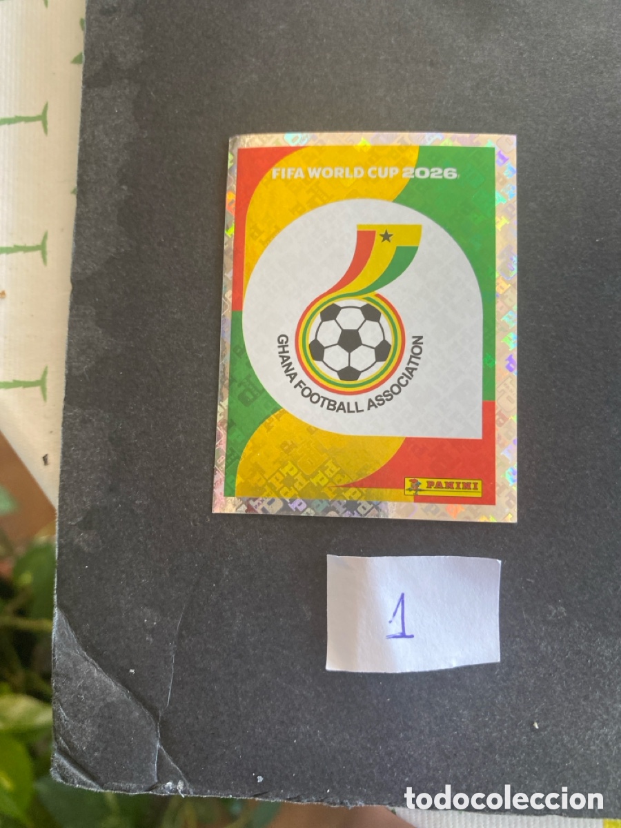 Cromos de F&uacute;tbol: Cromo Ghana Mundial 2026 N* 1 nuevo