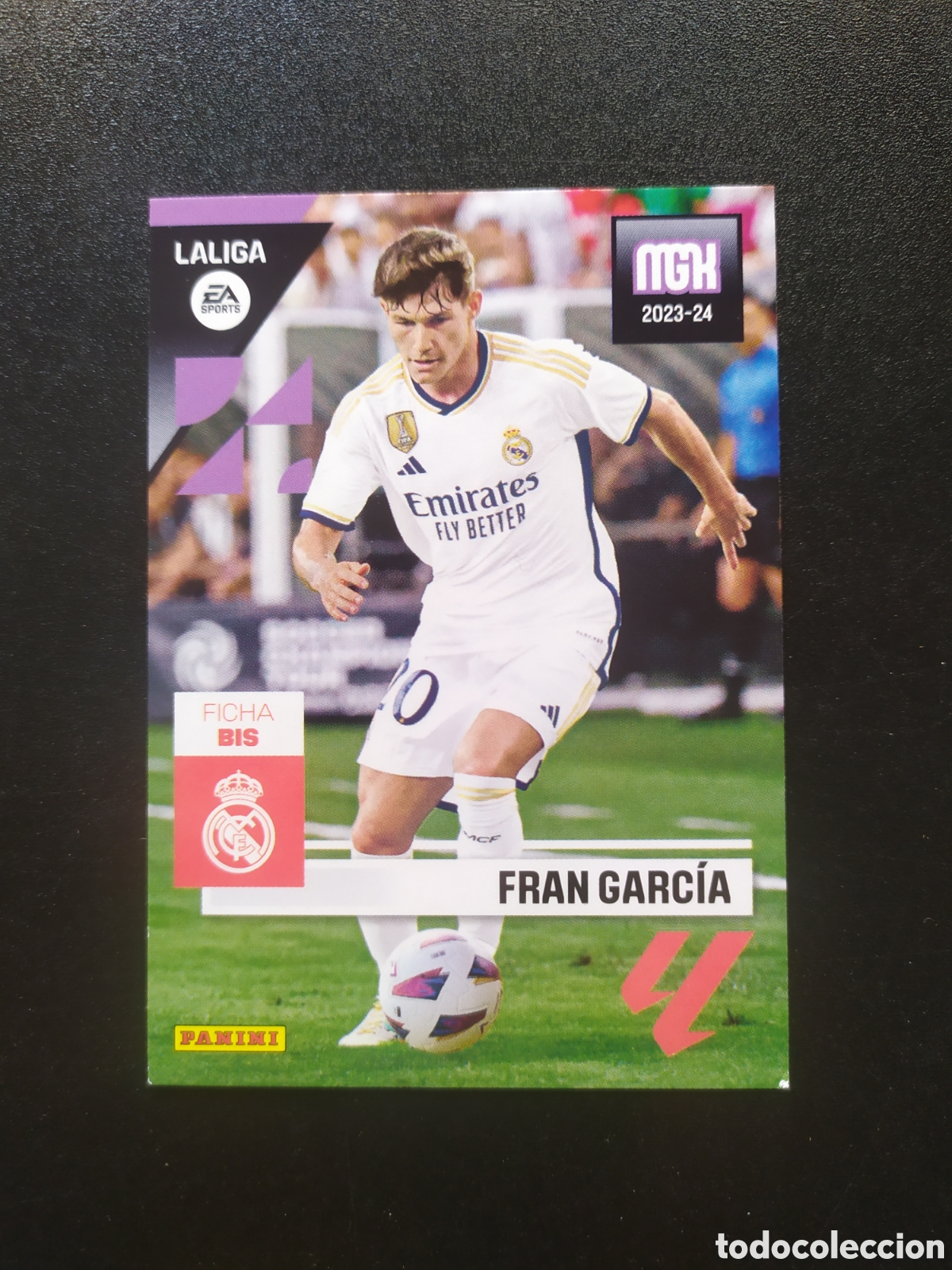 Fu&szlig;ball-Sticker: Megacracks 2023 2024 23 24 panini Fran Garc&iacute;a n&deg; 242 bis Real Madrid