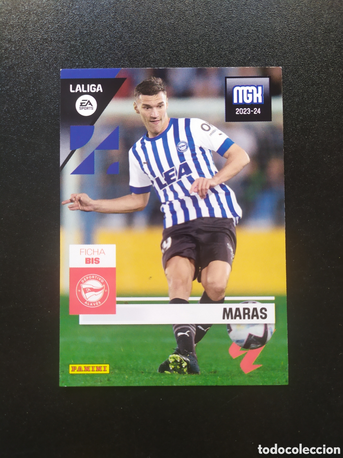 Fu&szlig;ball-Sticker: Megacracks 2023 2024 23 24 panini Maras n&deg; 24 bis Alav&eacute;s