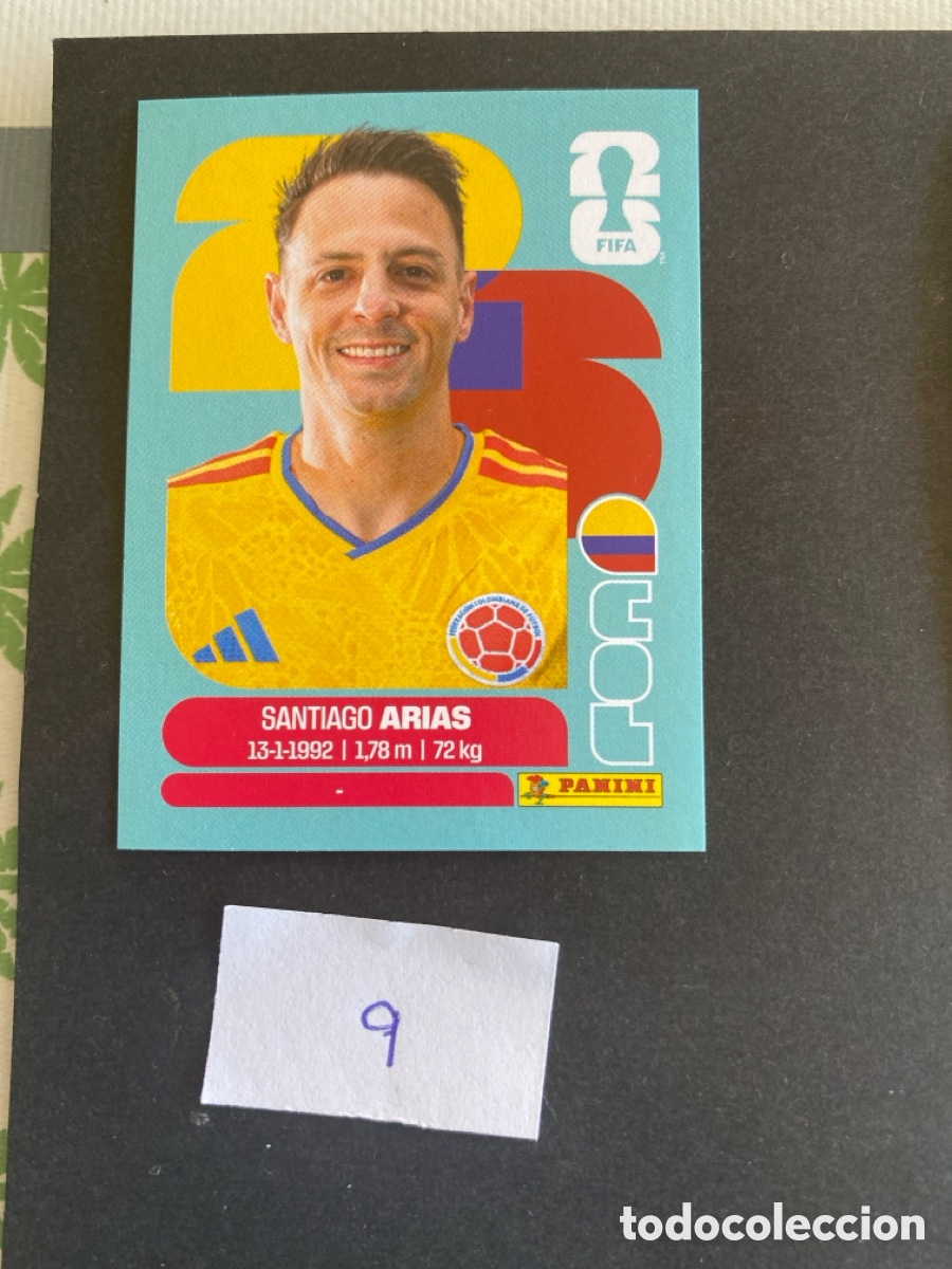 Cromos de Futebol: Cromo Colombia Mundial 2027 N* 9 nuevo