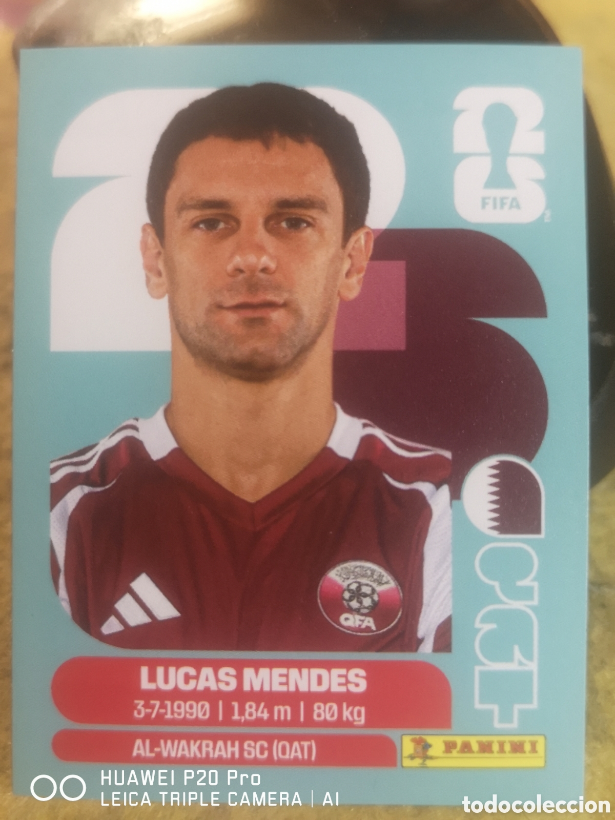 Cromos de Futebol: FIFA WORLD CUP MUNDIAL 2026 LUCAS MENDES - QAT 4