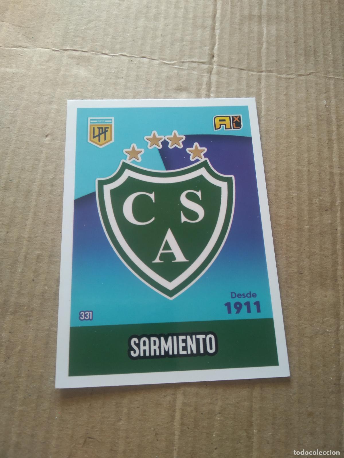Cromos de Futebol: 331 ESCUDO SARMIENTO CROMO FUTBOL ARGENTINO PANINI LIGA ARGENTINA 2021 ADRENALYN