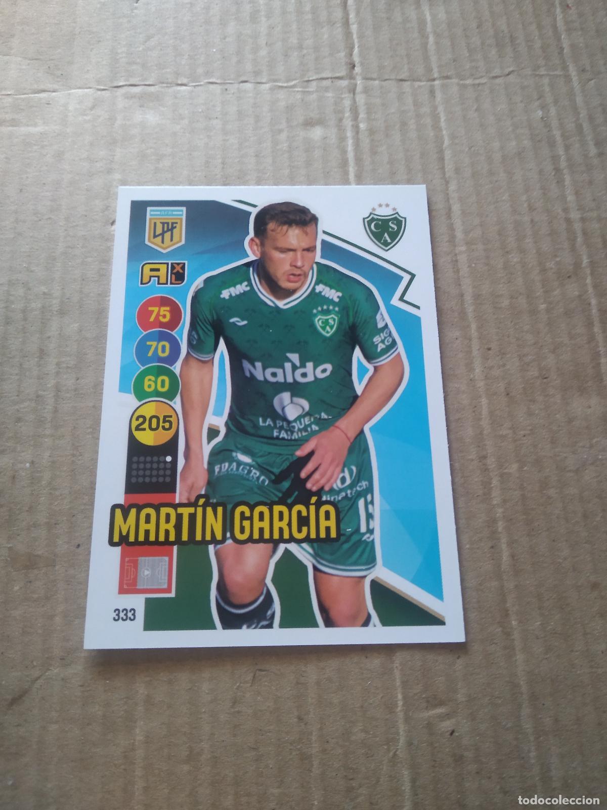 Cromos de Futebol: 333 MARTIN GARCIA SARMIENTO CROMO FUTBOL ARGENTINO PANINI LIGA ARGENTINA 2021 ADRENALYN