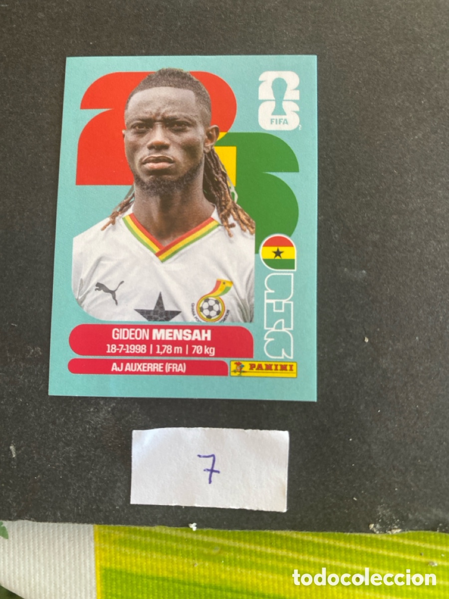 Figurine di Calcio: Cromo Ghana Mundial 2026 N* 7 nuevo