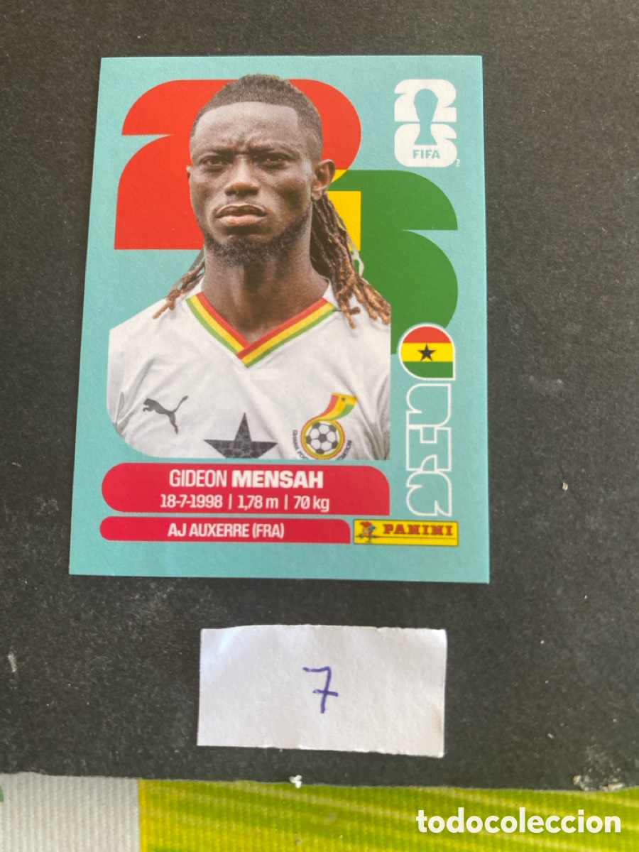Figurine di Calcio: Cromo Ghana Mundial 2026 N* 7 nuevo