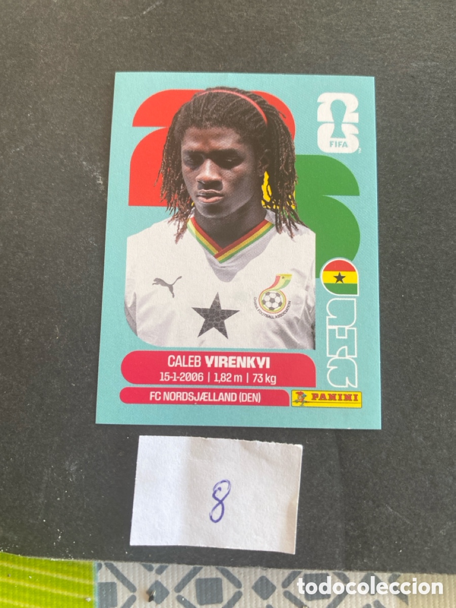 Figurine di Calcio: Cromo Ghana Mundial 2026 N* 8 nuevo