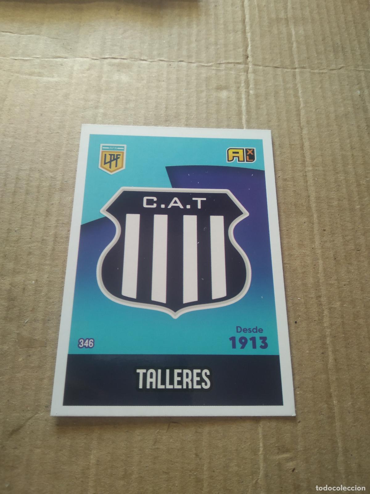 Cromos de F&uacute;tbol: 346 ESCUDO TALLERES CROMO FUTBOL ARGENTINO PANINI LIGA ARGENTINA 2021 ADRENALYN