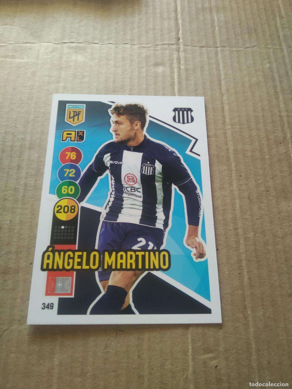 Cromos de F&uacute;tbol: 349 ANGELO MARTINO TALLERES CROMO FUTBOL ARGENTINO PANINI LIGA ARGENTINA 2021 ADRENALYN