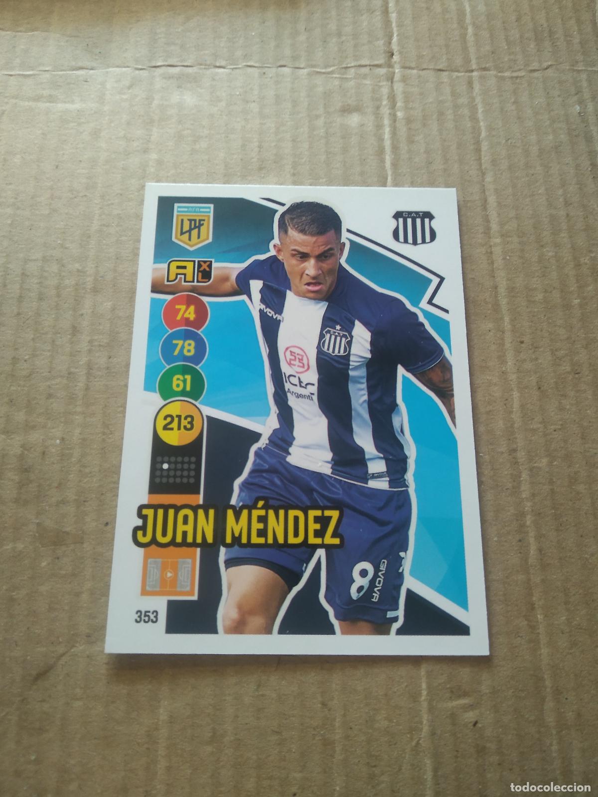 Cromos de F&uacute;tbol: 353 JUAN MENDEZ TALLERES CROMO FUTBOL ARGENTINO PANINI LIGA ARGENTINA 2021 ADRENALYN