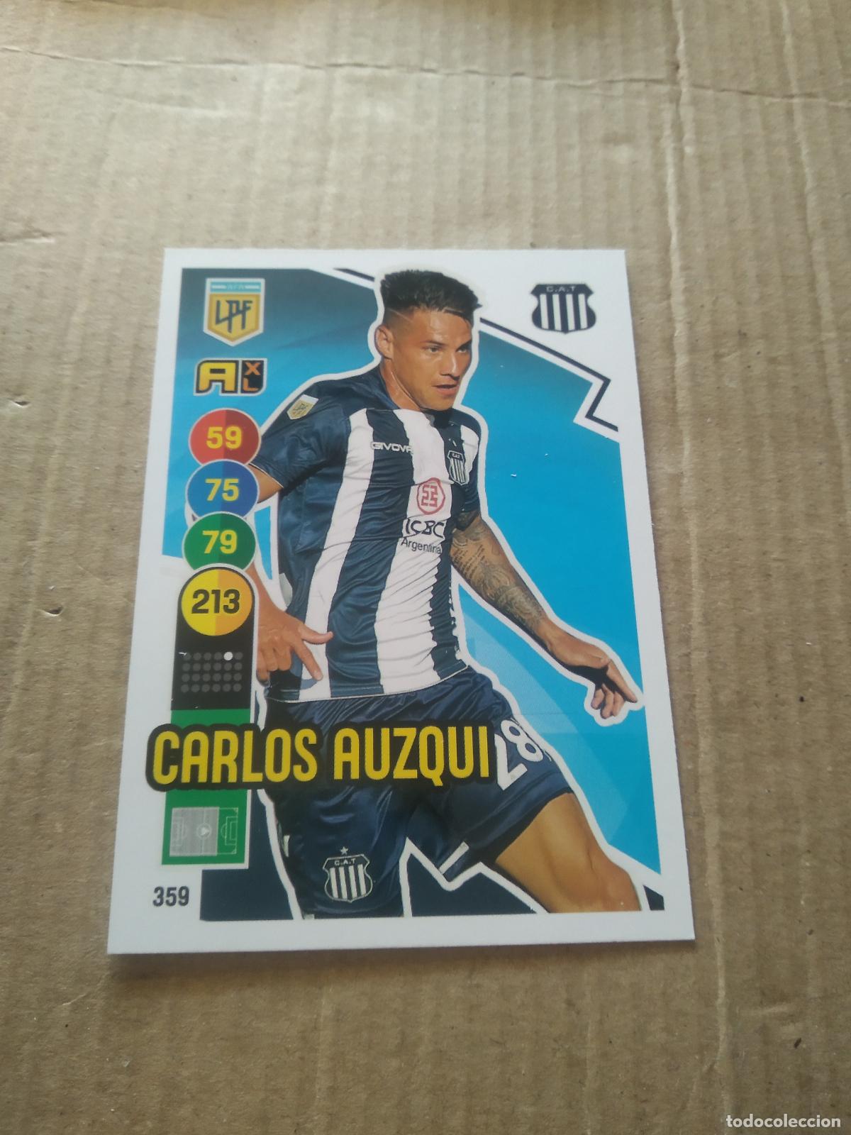 Cromos de F&uacute;tbol: 359 CARLOS AUZQUI TALLERES CROMO FUTBOL ARGENTINO PANINI LIGA ARGENTINA 2021 ADRENALYN