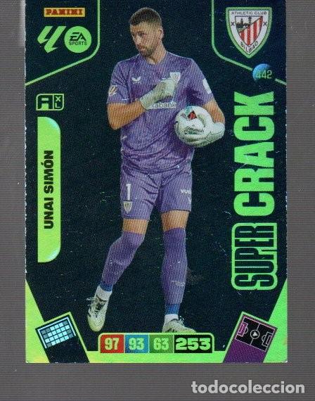 Cromos de F&uacute;tbol: CROMO DE FUTBOL XL ADRENALYN PANINI N&ordm; 442 DE BILBAO SUPER CRACK UNAI SIM&Oacute;N
