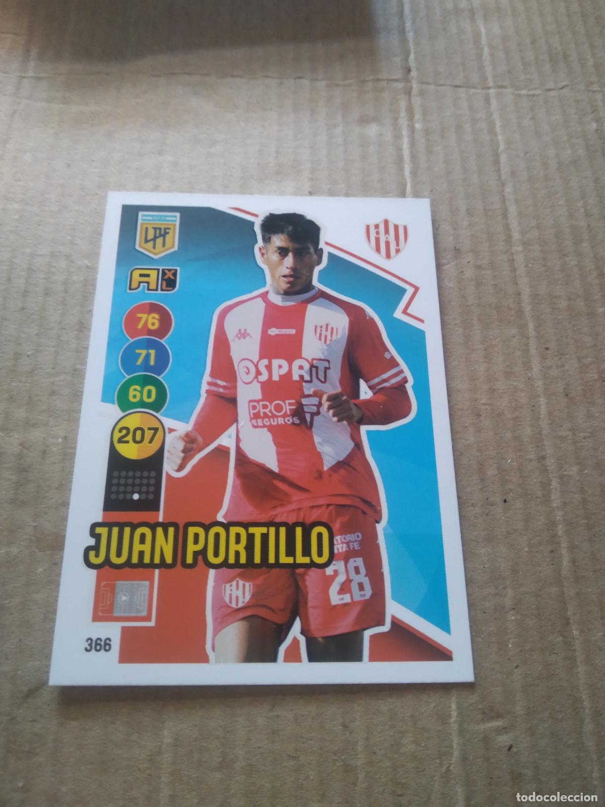 Cromos de F&uacute;tbol: 366 JUAN PORTILLO UNION CROMO FUTBOL ARGENTINO PANINI LIGA ARGENTINA 2021 ADRENALYN