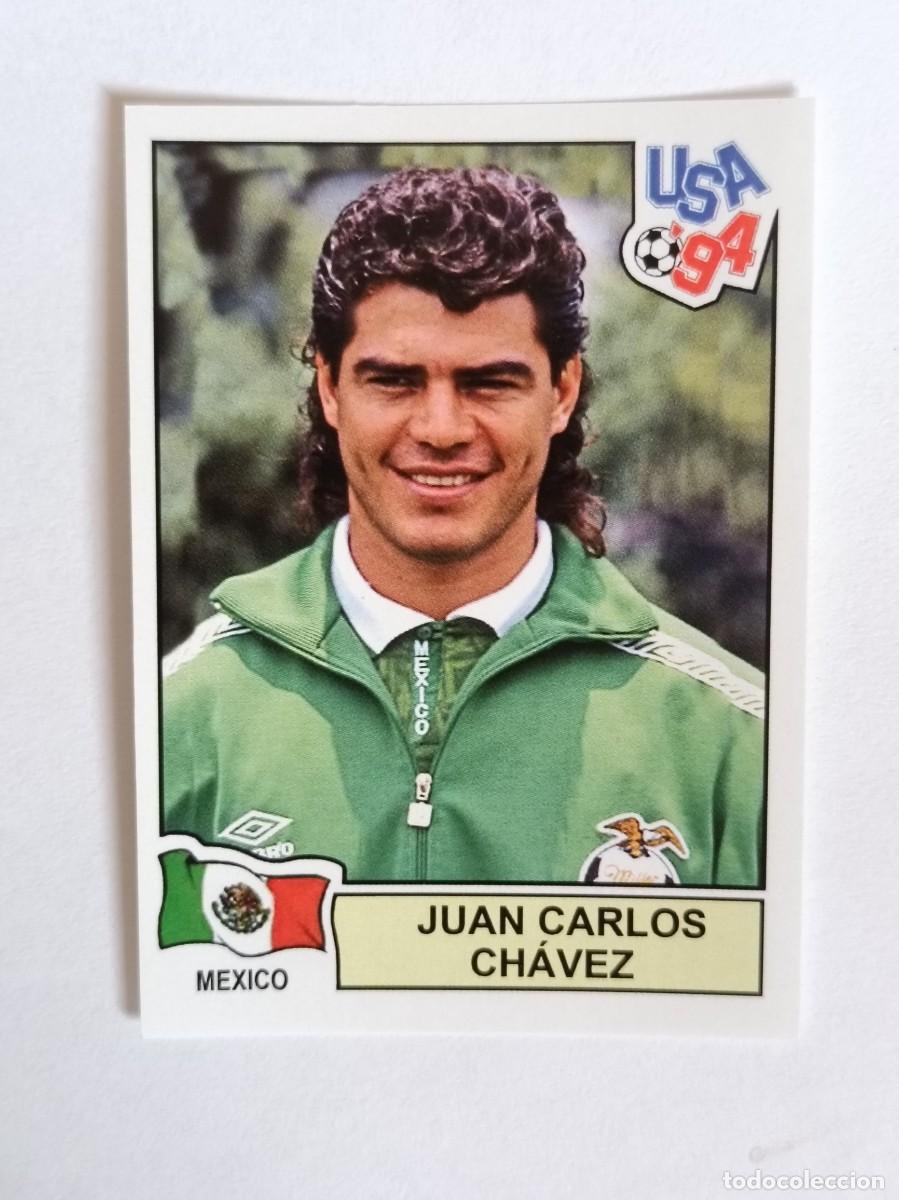 Cromos de F&uacute;tbol: JUAN CARLOS CHAVEZ (MEXICO) MUNDIAL USA 94 PANINI