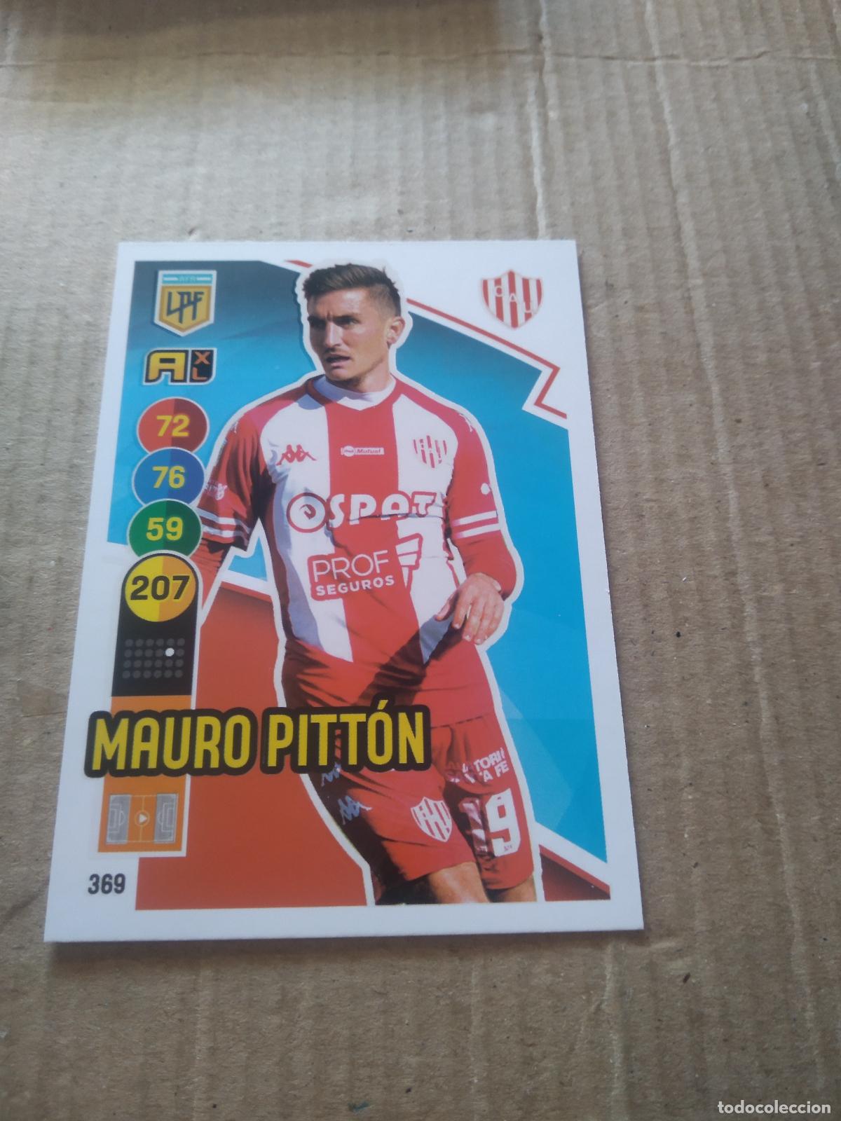 Cromos de F&uacute;tbol: 369 MAURO PITTON UNION CROMO FUTBOL ARGENTINO PANINI LIGA ARGENTINA 2021 ADRENALYN