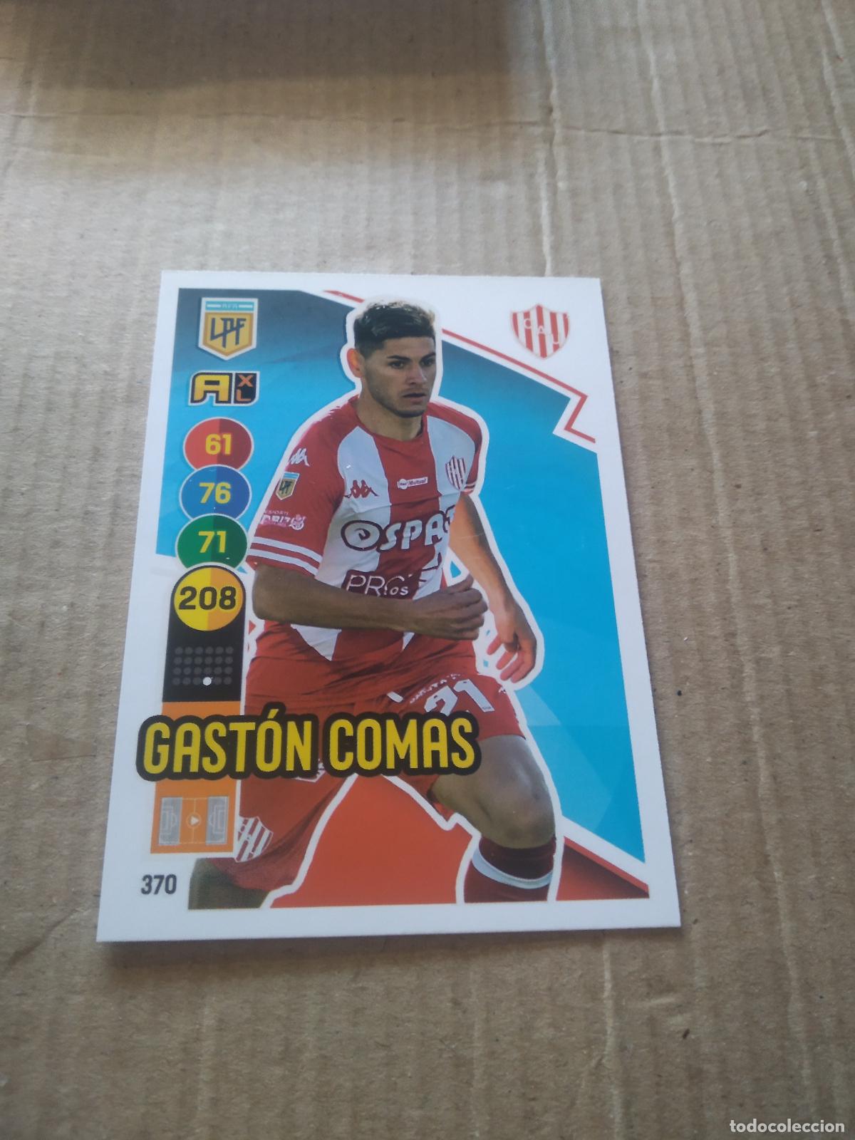 Cromos de F&uacute;tbol: 370 GASTON COMAS UNION CROMO FUTBOL ARGENTINO PANINI LIGA ARGENTINA 2021 ADRENALYN