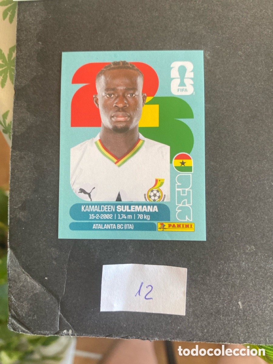 Cromos de F&uacute;tbol: Cromo Ghana Mundial 2026 N* 12 nuevo