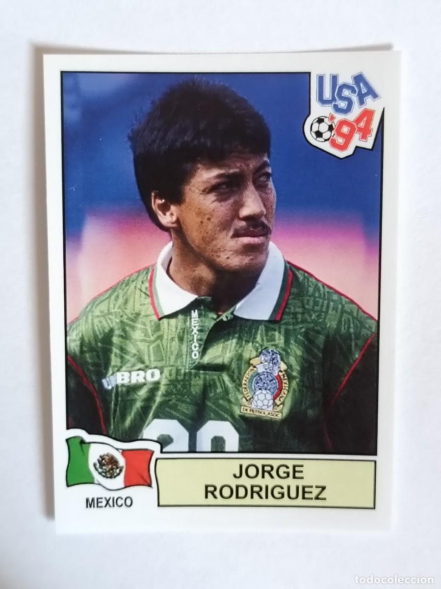 Cromos de F&uacute;tbol: JORGE RODRIGUEZ (MEXICO) MUNDIAL USA 94 PANINI