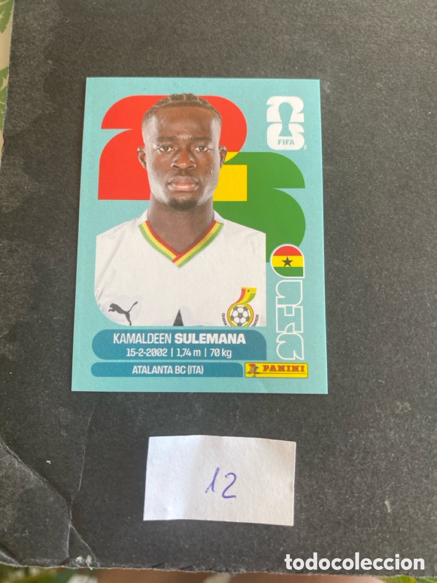Cromos de F&uacute;tbol: Cromo Ghana Mundial 2026 N* 12 nuevo