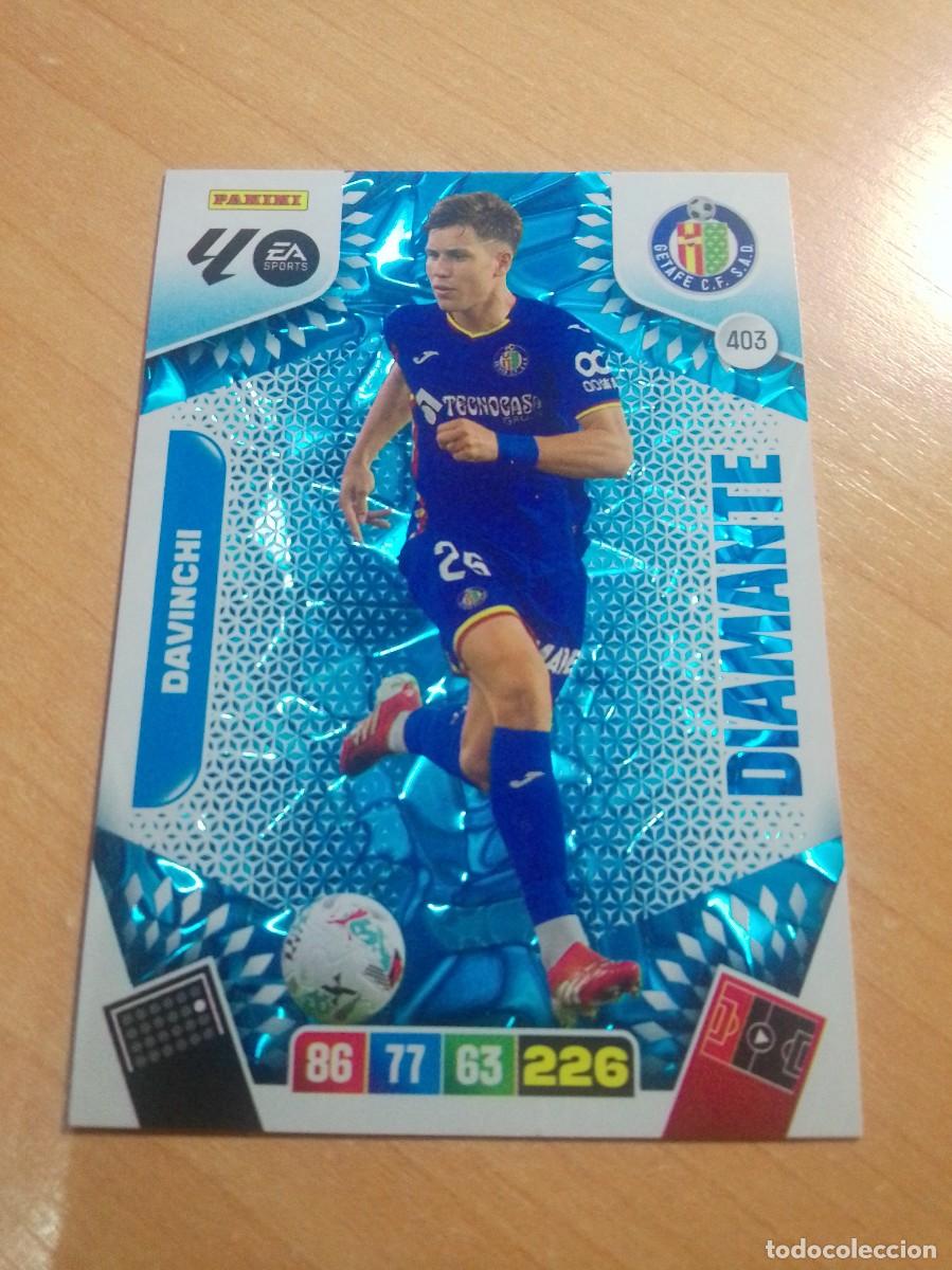 Cromos de F&uacute;tbol: 403 DAVINCHI DIAMANTE DEL GETAFE 25 26 ADRENALYN XL 2025 2026