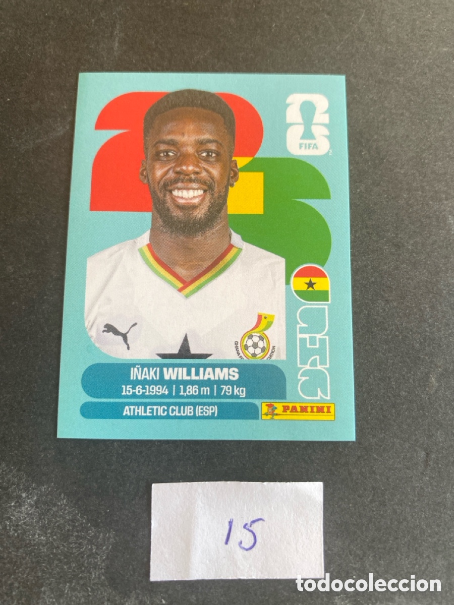 Cromos de F&uacute;tbol: Cromo Ghana Mundial 2026 N* 15 nuevo