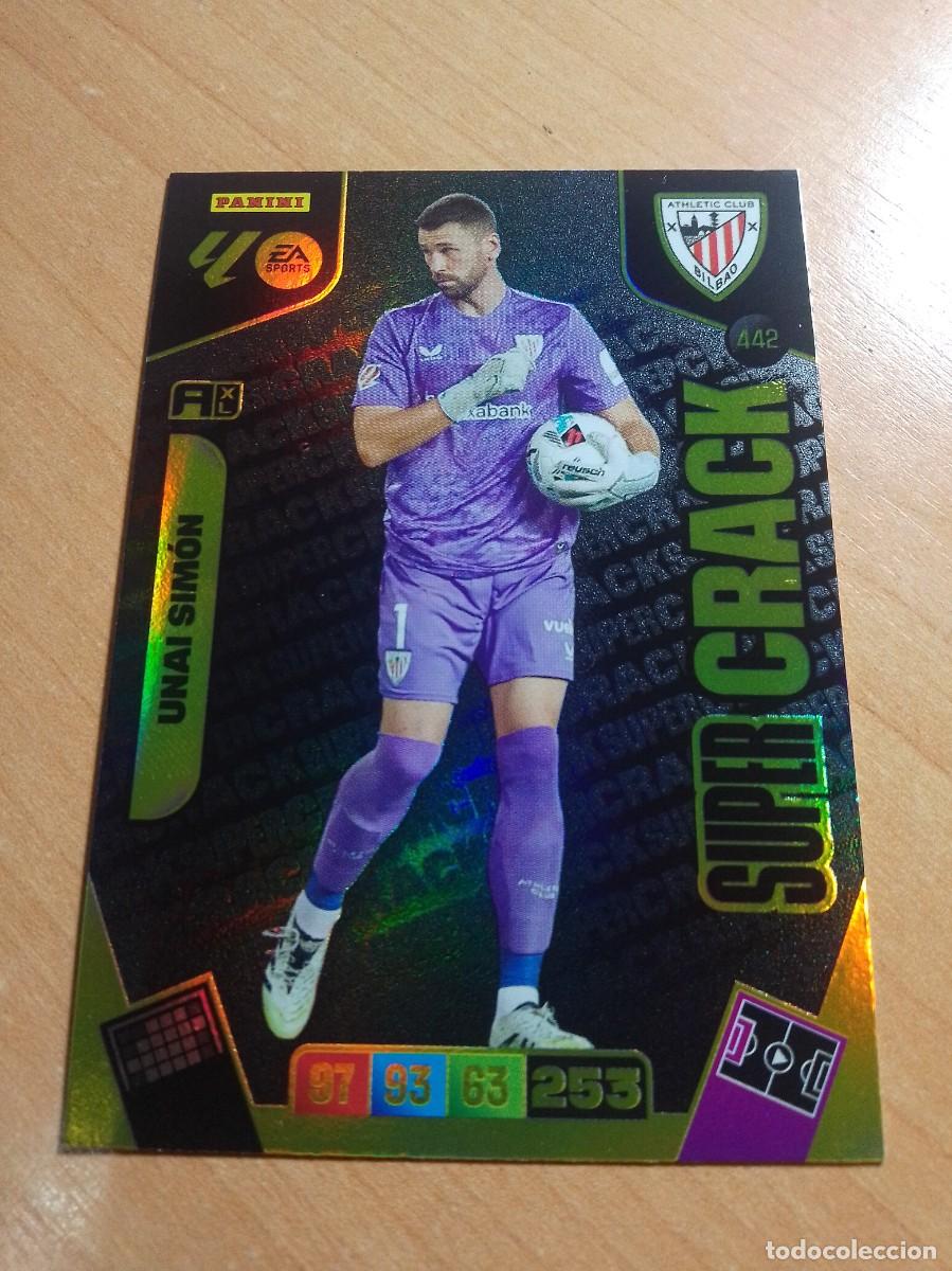 Cromos de Futebol: 442 UNAI SIM&Oacute;N SUPER CRACK DEL ATHLETIC DE BILBAO 25 26 ADRENALYN XL 2025 2026