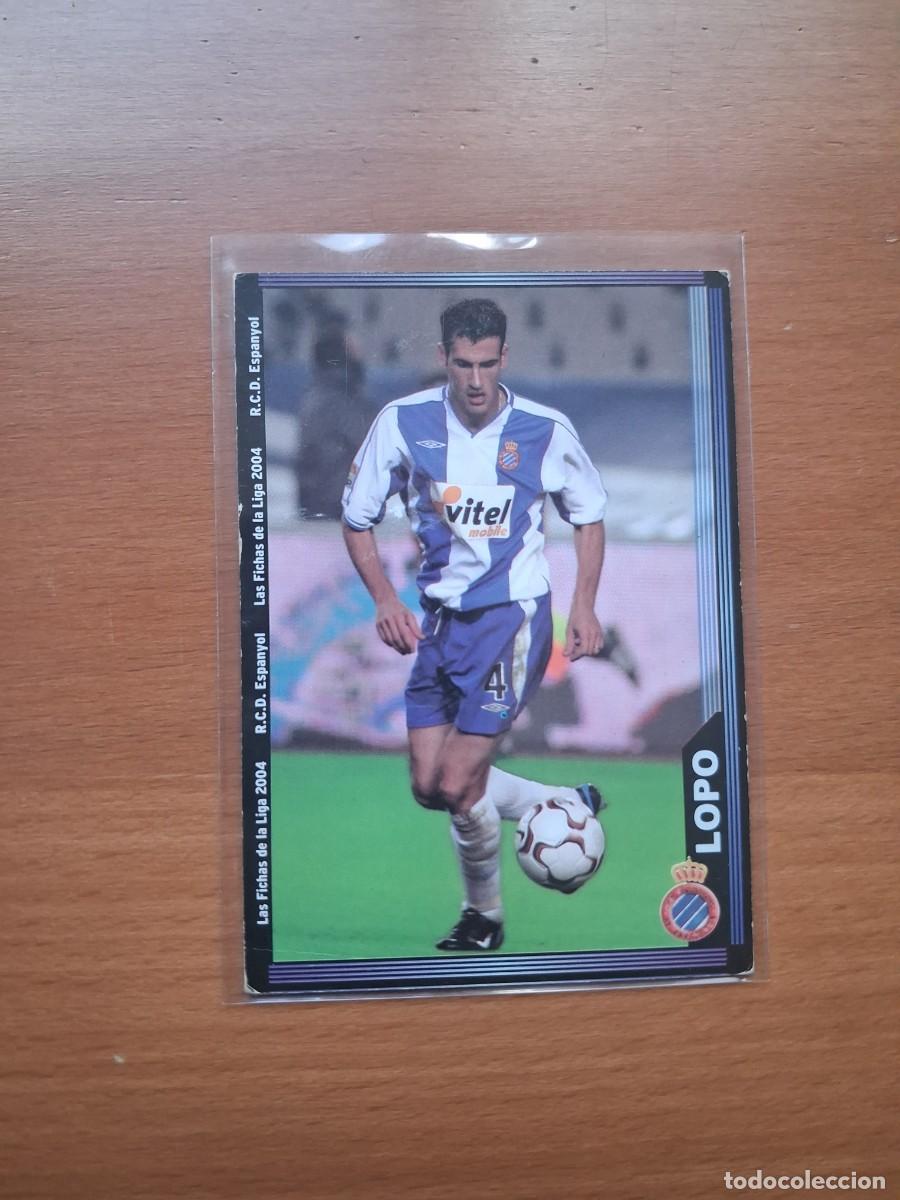 Cromos de F&uacute;tbol: Fichas de la Liga de Mundicromo 2003 2004 03 04 RCD Espanyol 440 Lopo
