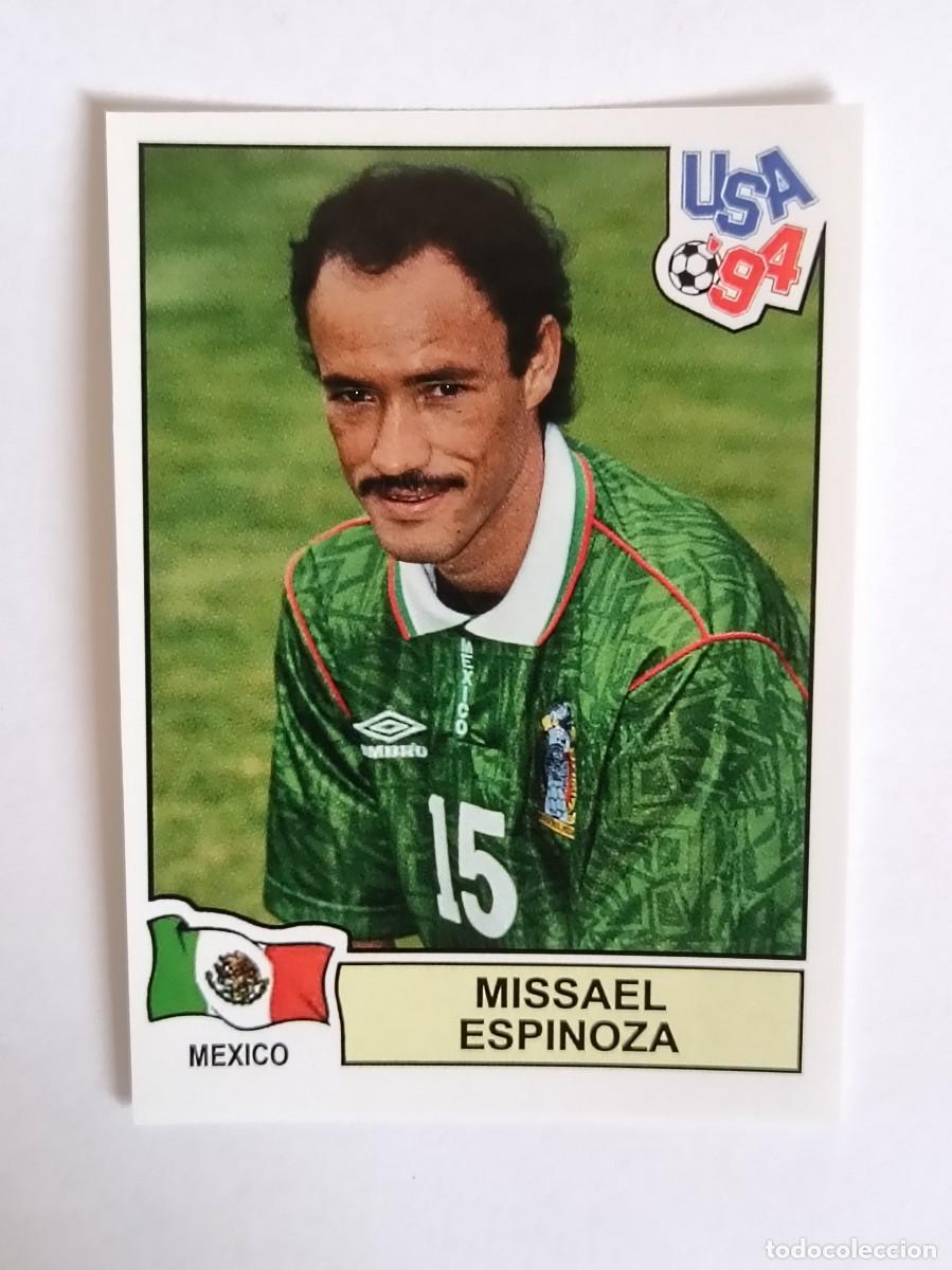 Cromos de F&uacute;tbol: MISSAEL ESPINOZA (MEXICO) MUNDIAL USA 94 PANINI