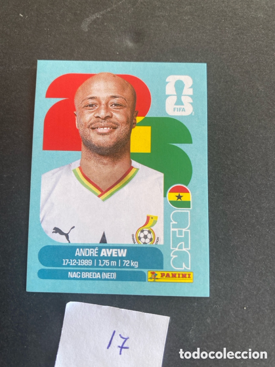 Cromos de F&uacute;tbol: Cromo Ghana Mundial 2026 N* 17 nuevo