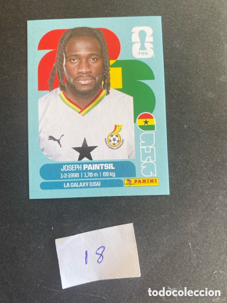 Cromos de F&uacute;tbol: Cromo Ghana Mundial 2026 N* 18 nuevo