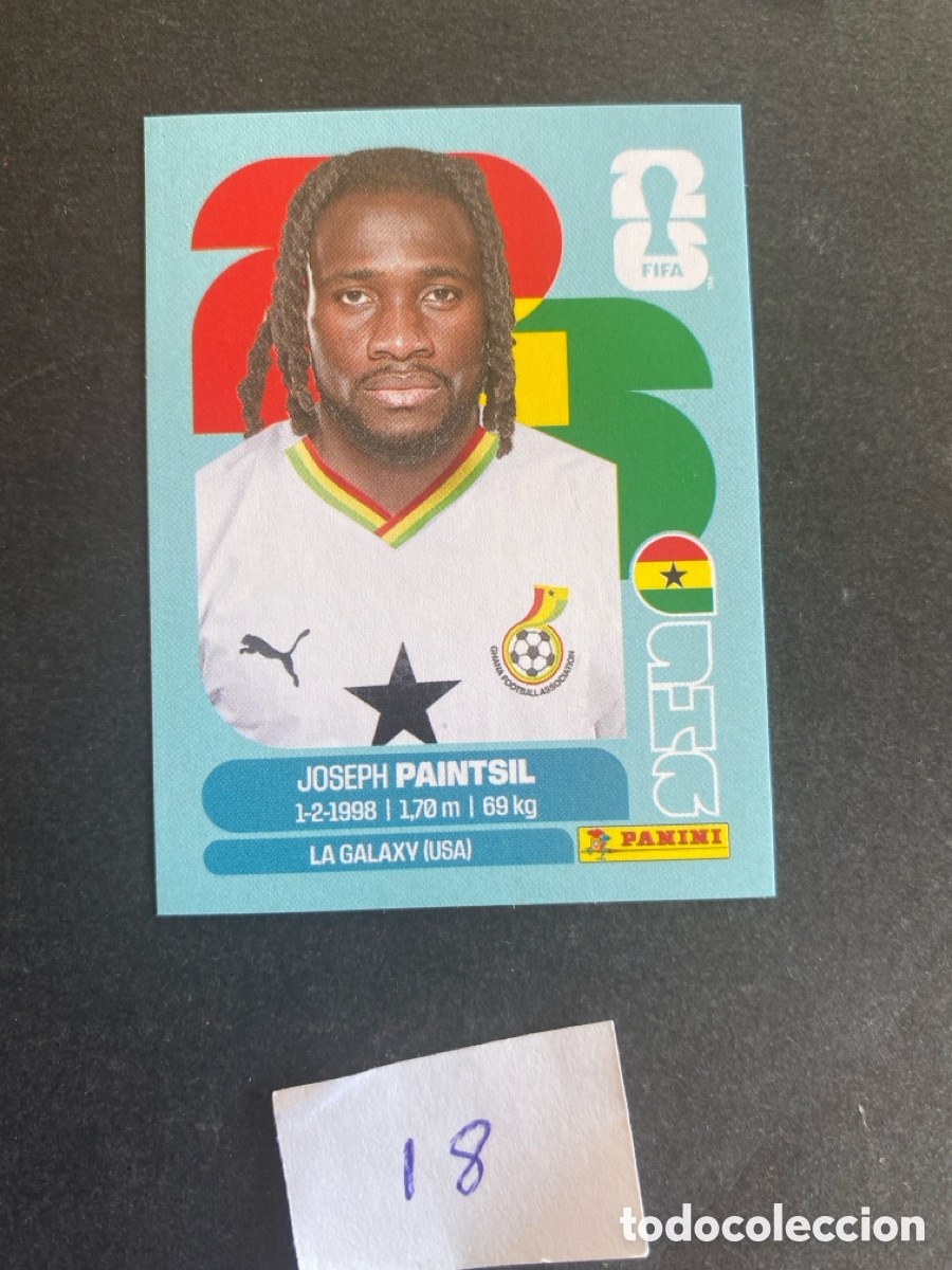 Cromos de F&uacute;tbol: Cromo Ghana Mundial 2026 N* 18 nuevo
