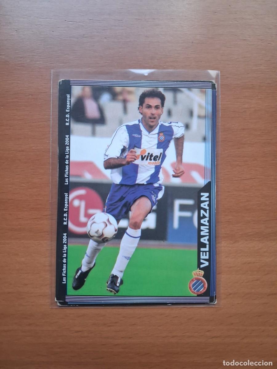 Cromos de F&uacute;tbol: Fichas de la Liga de Mundicromo 2003 2004 03 04 RCD Espanyol 448 Velamazan