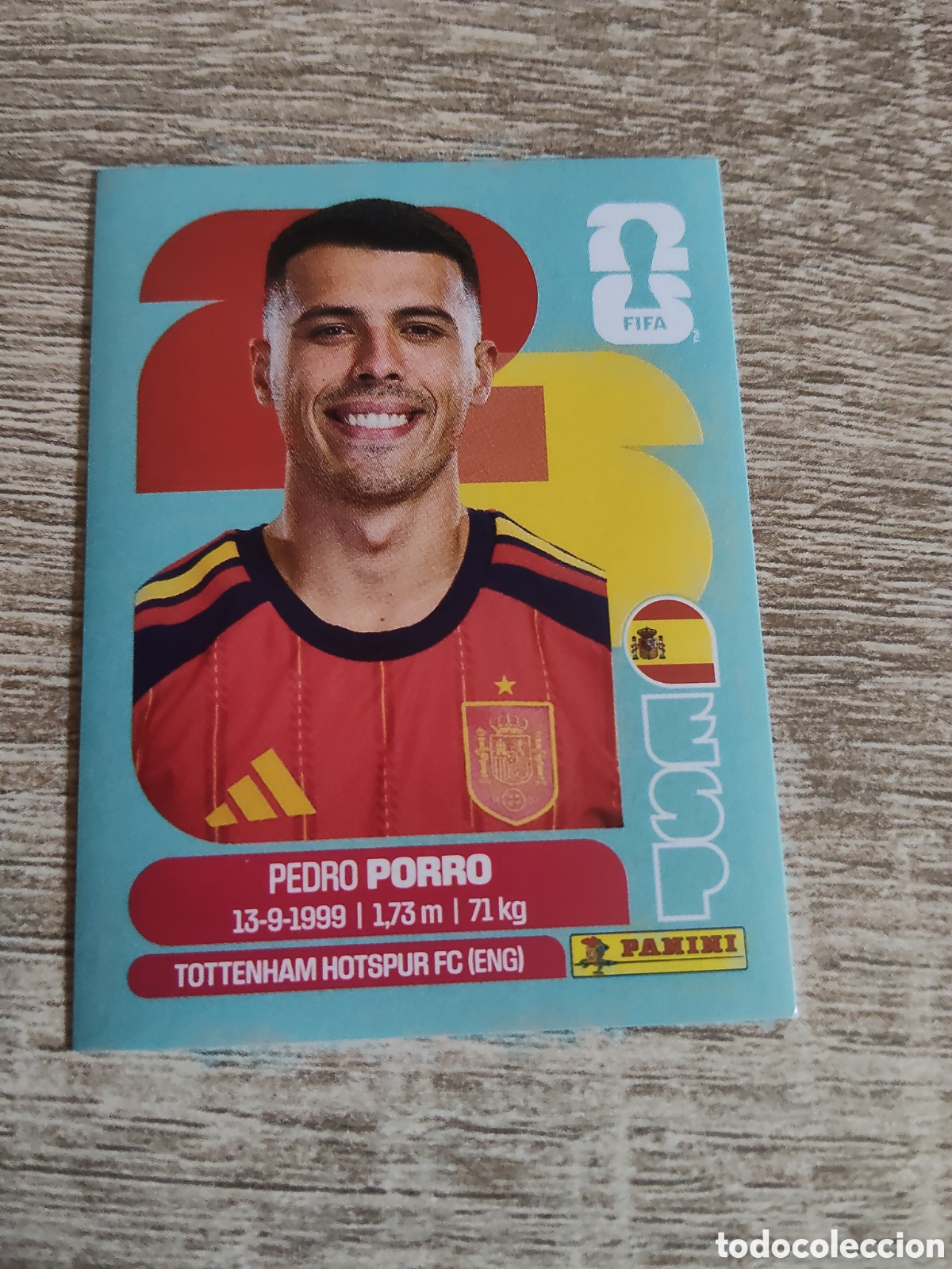 Cromos de F&uacute;tbol: Panini mundial 2026 ESP 6 Pedro Porro Espa&ntilde;a