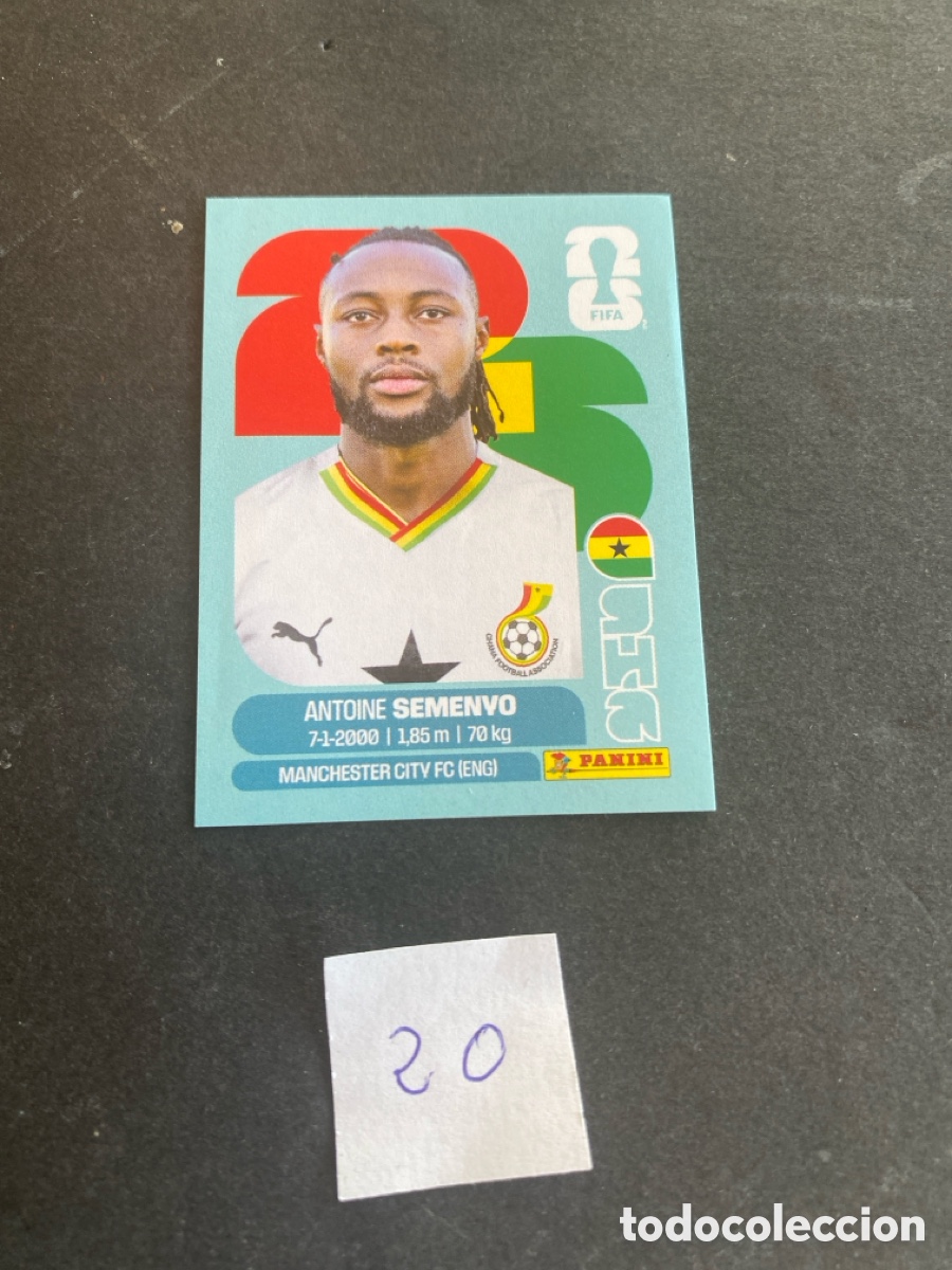 Cromos de F&uacute;tbol: Cromo Ghana Mundial 2026 N* 20 nuevo