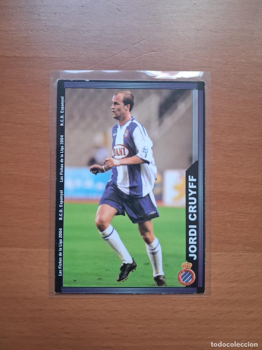 Cromos de F&uacute;tbol: Fichas de la Liga de Mundicromo 2003 2004 03 04 RCD Espanyol 453 Jordi Cruyff