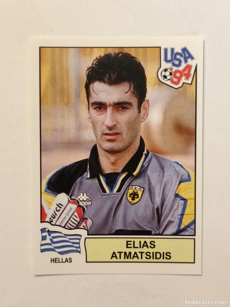 Football Stickers: ELIAS ATMATSIDIS (GRECIA) MUNDIAL USA 94 PANINI