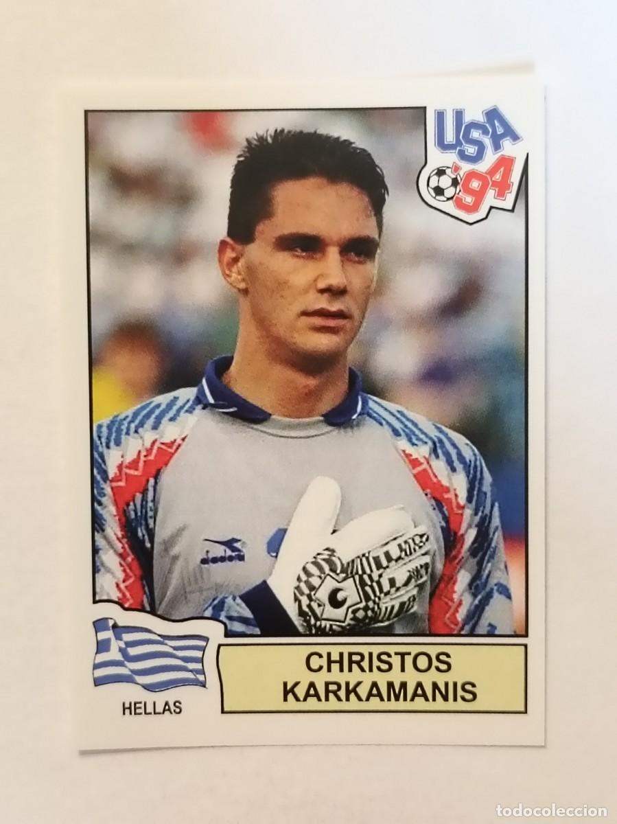 Football Stickers: CHRISTOS KARKAMANIS (GRECIA) MUNDIAL USA 94 PANINI