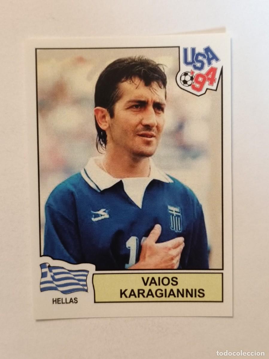 Football Stickers: VAIOS KARAGIANNIS (GRECIA) MUNDIAL USA 94 PANINI