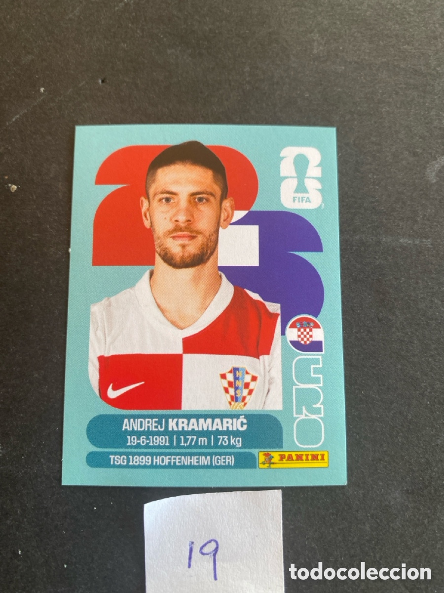 Football Stickers: Cromo Croacia Mundial 2026 N* 19 nuevo