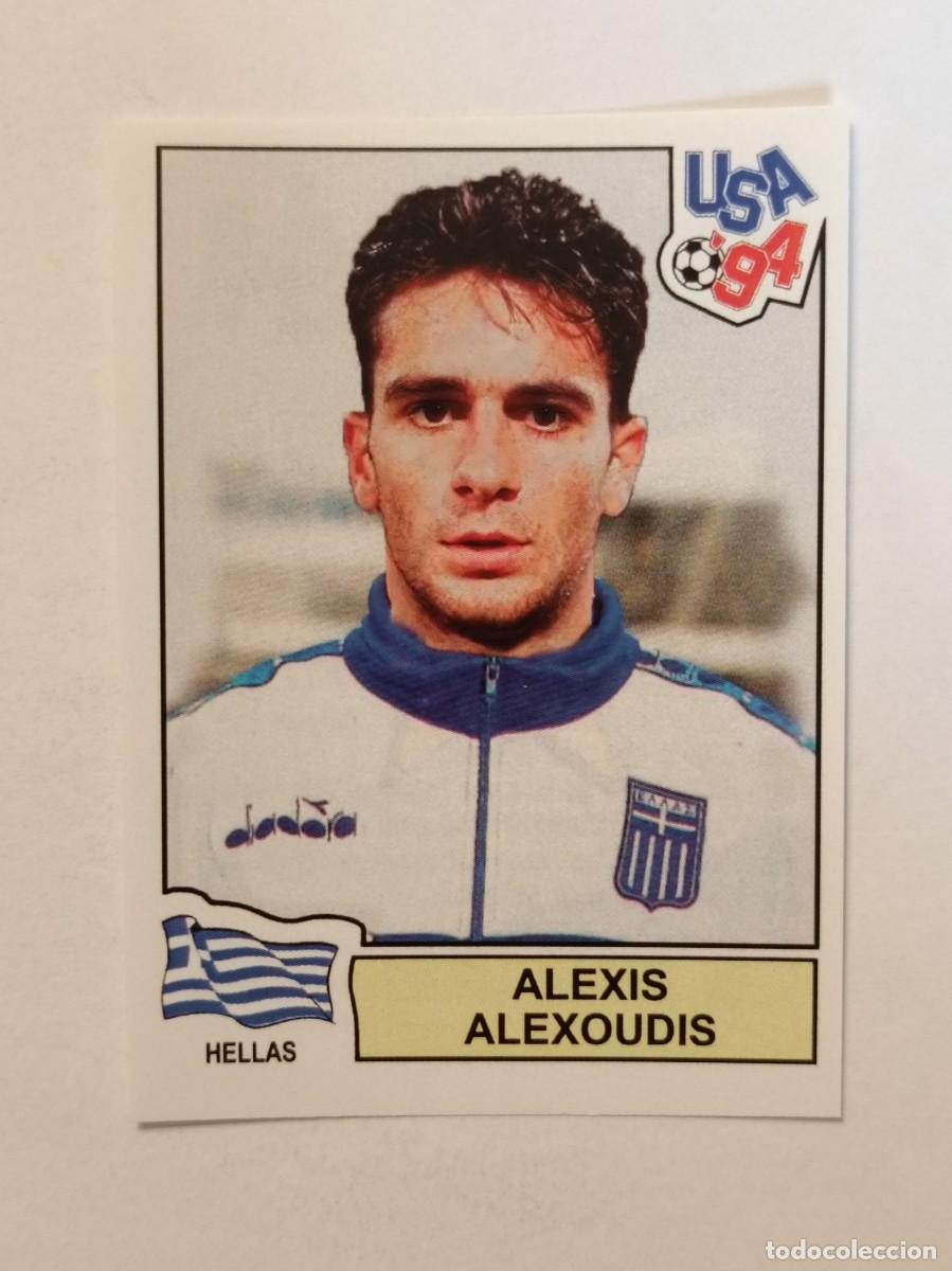 Football Stickers: ALEXIS ALEXOUDIS (GRECIA) MUNDIAL USA 94 PANINI