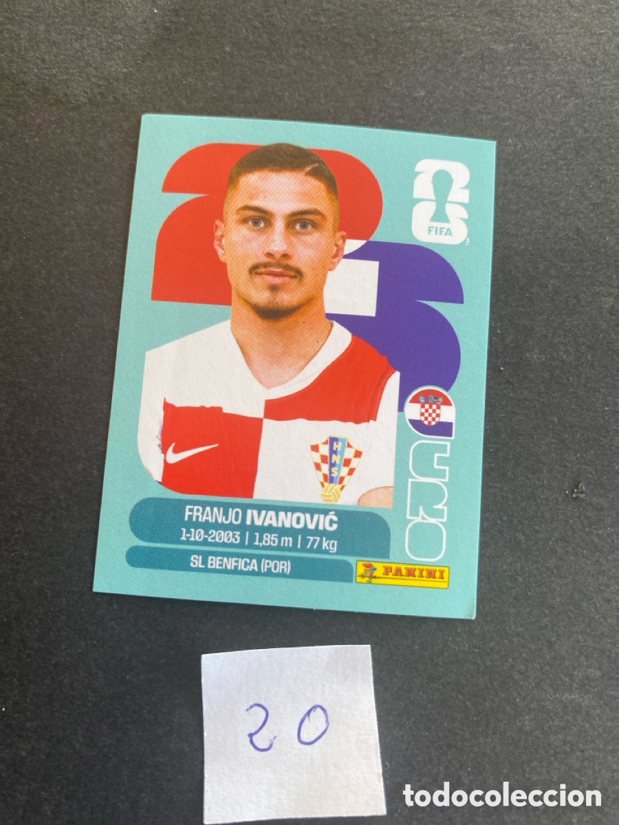 Football Stickers: Cromo Croacia Mundial 2026 N* 20 nuevo